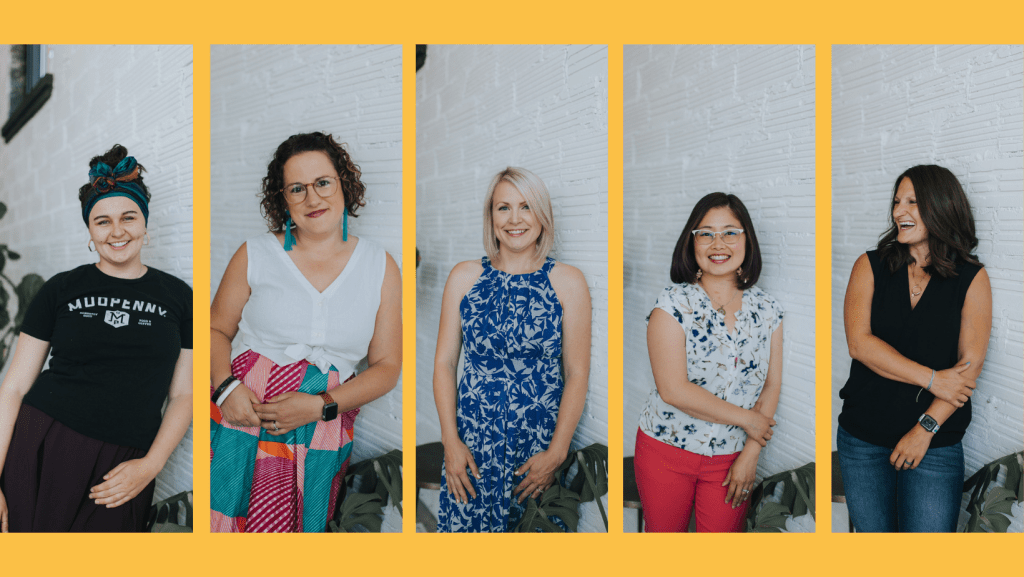 Social For Good Team split into personas